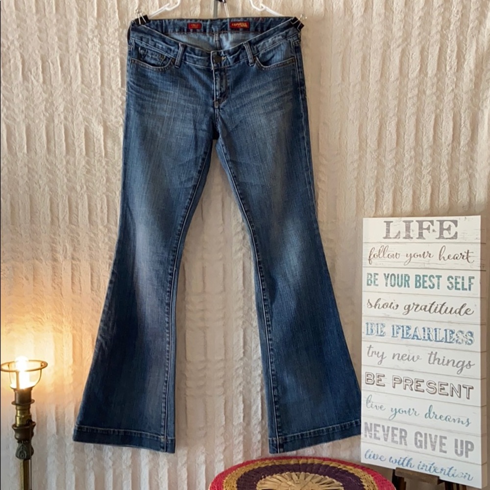 Express Stella Fit & Flair Jeans